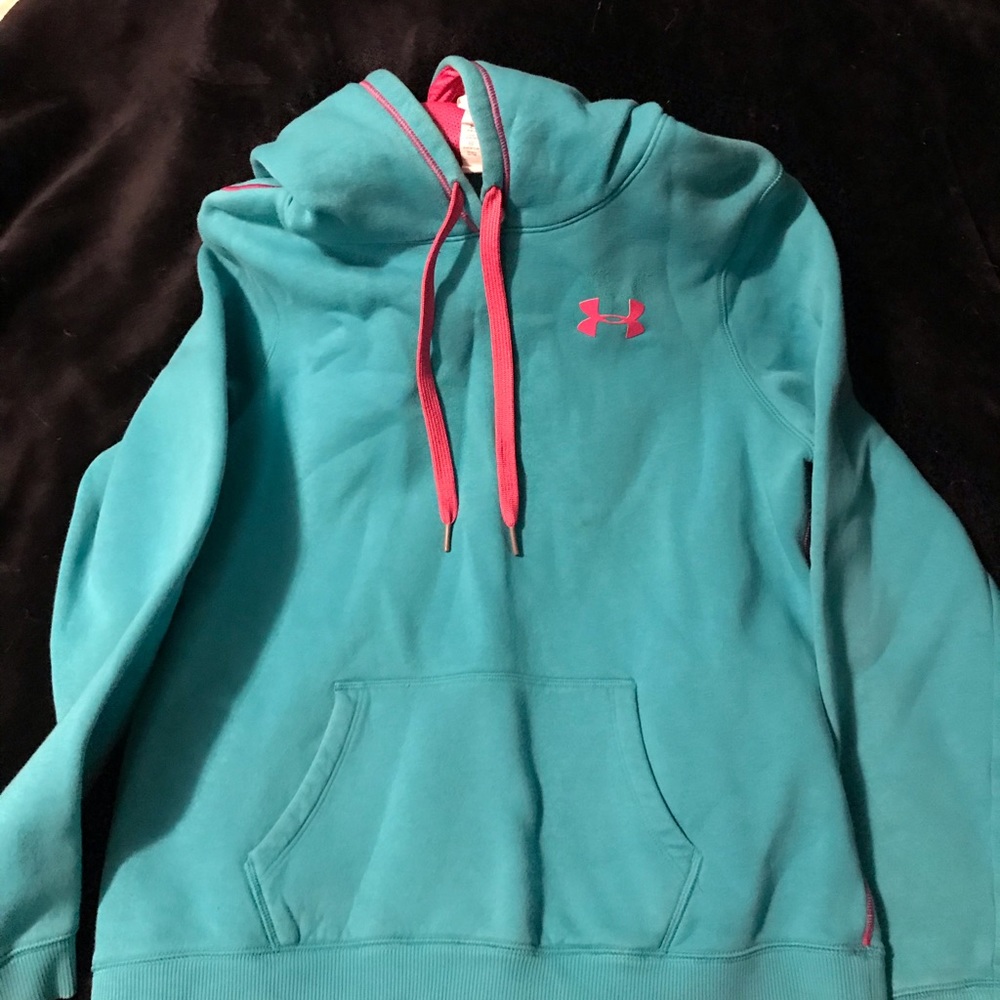 Teal Under-armour sweater